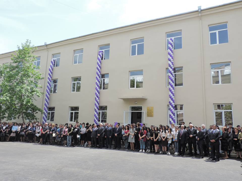 Gəncə Dövlət Peşə Təhsil Mərkəzinin I tədris korpusunun və şagird yataqxanasının açılışı olub