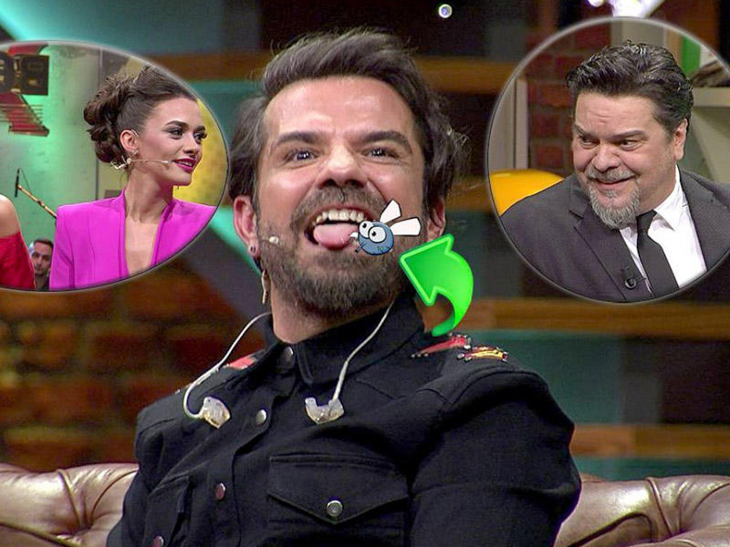 Efirdə Kənanın ağzına milçək girdi - VİDEO