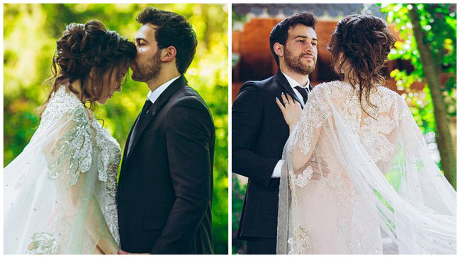 Azərbaycanlı məşhurun dillərə dastan toyundan VİDEO və FOTOLAR