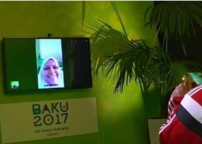 İslam Oyunlarında qızıl medal aldı, anası görün necə reaksiya verdi - VİDEO