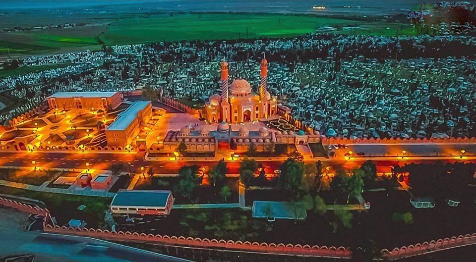 “İmamzadə” dini–mədəniyyət kompleksinin möhtəşəm video-çarxı hazırlanıb