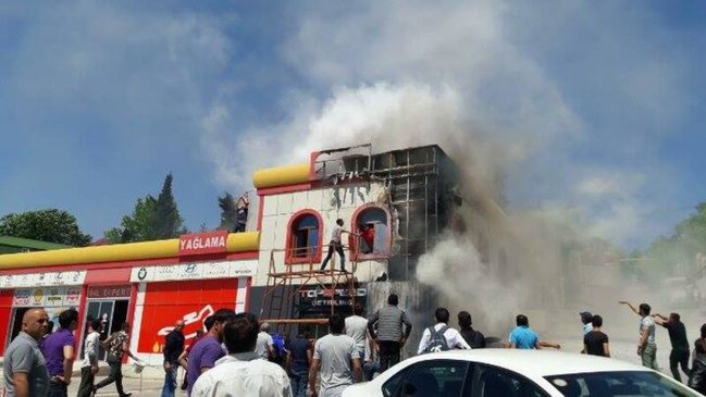 SON DƏQİQƏ! Bakıda güclü YANĞIN - FOTOLAR