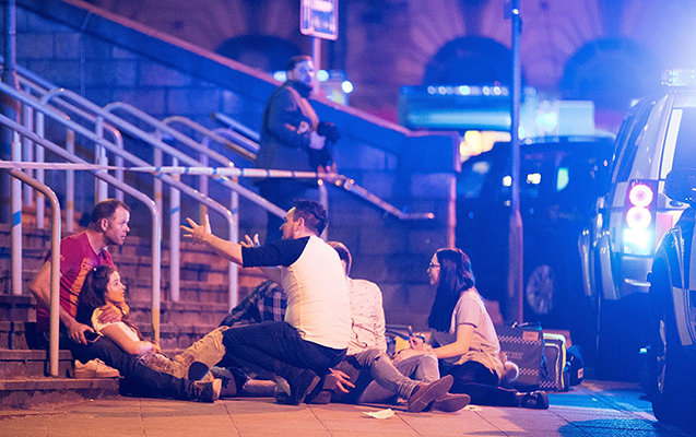 İngiltərədə dəhşətli terror belə baş verdi - ANBAAN VİDEO