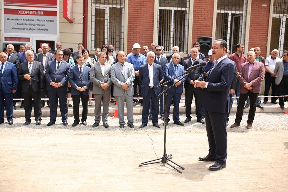 Gəncə şəhərinin içməli su təchizatı və kanalizasiya sistemlərinin yenidən qurulmasının 4-cü mərhələsinin təməli qoyulub