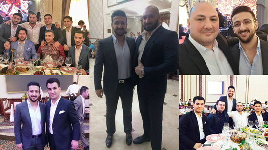 Özünə ikinci dəfə kişi toyu edən ABBASIN toyundan isti-isti FOTOLAR