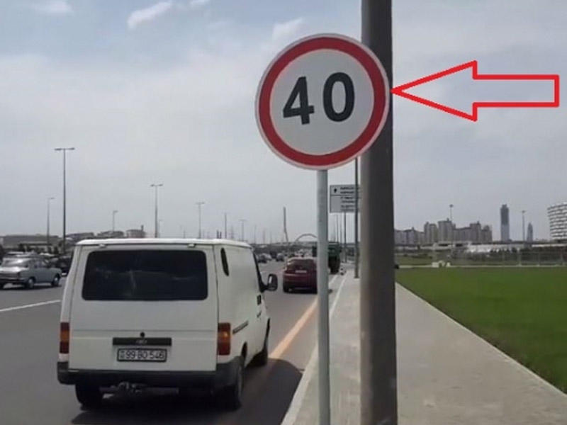 Aeroport yolunda 250 manatlıq tələ qurulub - VİDEO