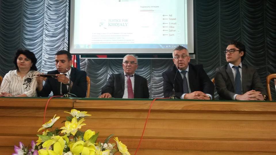 MDU-da Rusiyalı alim, tarixçı Oleq Kuznetsovla görüş keçirilib