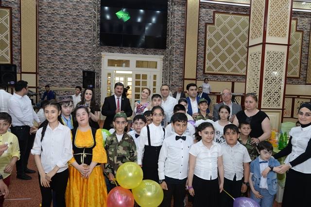 Nəsimi rayonunda 1 iyun Uşaqların Beynəlxalq Müdafiəsi Gününə həsr edilmiş bayram tədbiri keçirilib