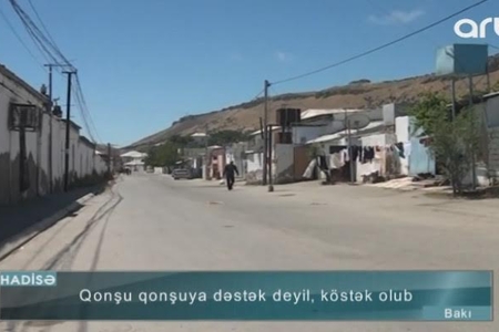 “Oğlumu döyüb, atıb hamama” - Qonşular arasında dava/ VİDEO