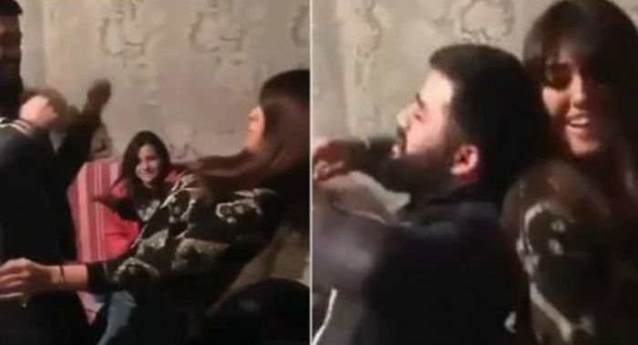 Pərvinin rejissorla elə VİDEOsu yayıldı ki... - Ağzında siqaret... - VİDEO