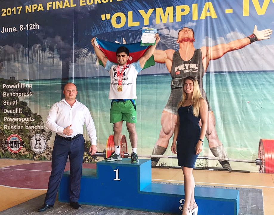 FHN EMƏKDASI RÖVŞƏN XƏLILOV AVROPA CHEMPIONU ADINI QAZANIB.