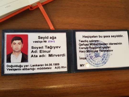 AZƏRBAYCANDA SEYIDLIK VƏSIQƏLƏRI VERILIR: QMİ-NIN XƏBƏRI VARMI? – FOTO