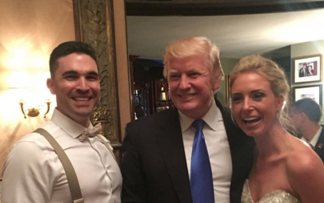 Tramp tanımadığı şəxslərin toyunda iştirak edib - Video