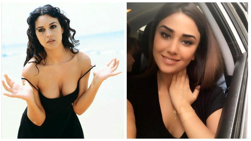 PƏRVIN ABIYEVA ÖZÜNÜ MONIKA BELLUÇÇIYƏ OXŞATDI VƏ MEYDAN OXUDU