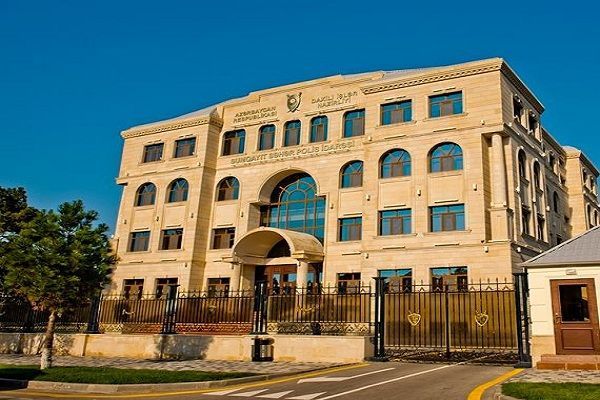 Sumqayıtda polis rəisinin otağında dava düşüb