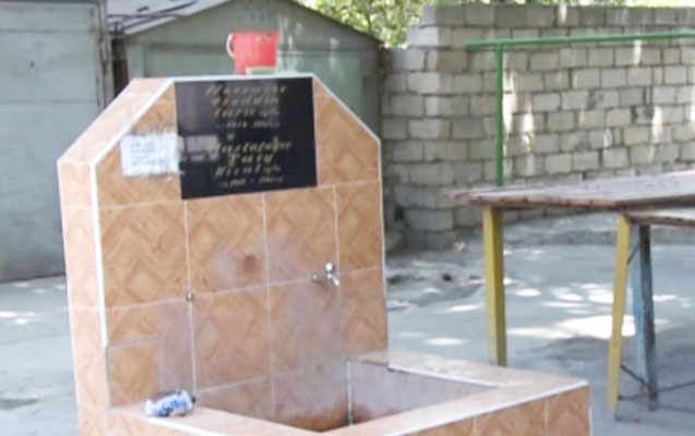 MINGƏÇEVIRDƏ ŞƏHID BULAĞINA SAYĞAC QOYULUB...