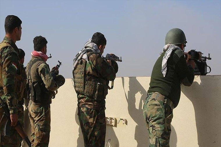 İŞİD İRAQDA PEŞMƏRGƏLƏRƏ HÜCUM ETDI — ÖLƏN VƏ YARALANANLAR VAR