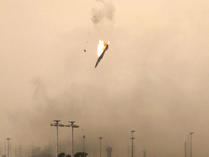 AMERIKALILAR BƏŞƏR ƏSƏDIN HƏRBI TƏYYARƏSINI VURDU