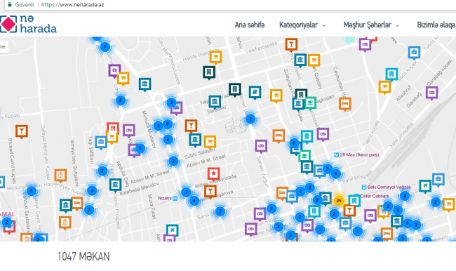 HƏR ŞEYİN YERİNİ BİL - Azərbaycanda yeni xidmət saytı yaradıldı