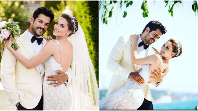 BURAK ÖZÇIVITLƏ FAHRIYE EVCENIN TOYUNDA NƏLƏR BAŞ VERDI? - FOTO/VİDEO