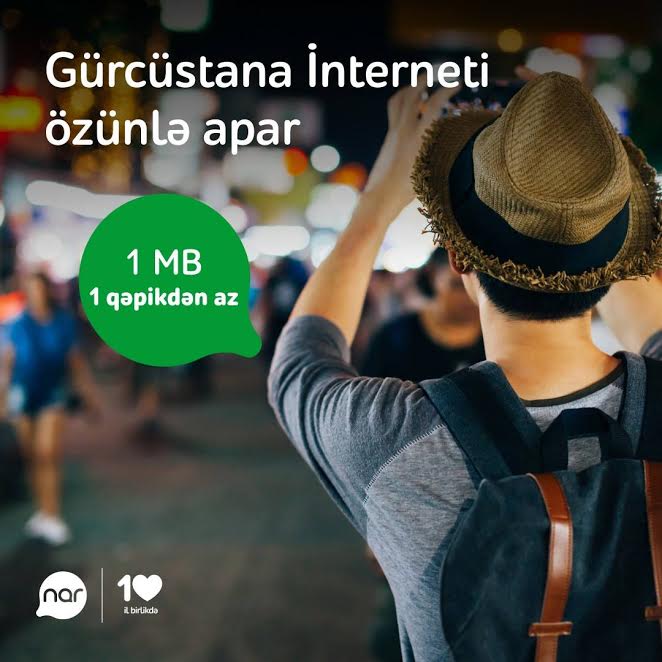 “Nar” ilə Gürcüstanda rominq daha sərfəlidir:  “Tətil” paketlərindən birini sifariş et, səyahətin dadını çıxar!