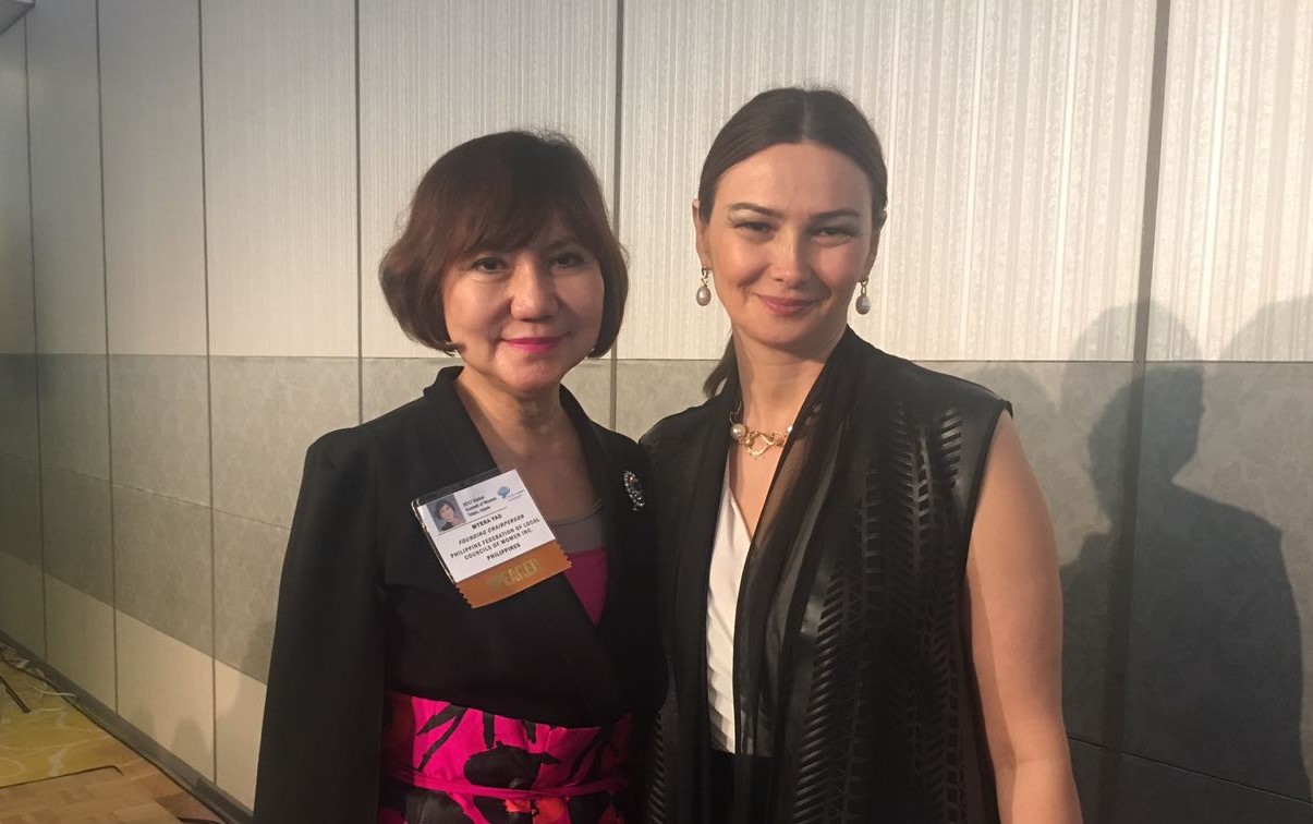 Millət vəkili Filippinin, Cənubi Koreyanın, Qazaxıstanın fəal qadınları ilə Qarabağdan danışıb