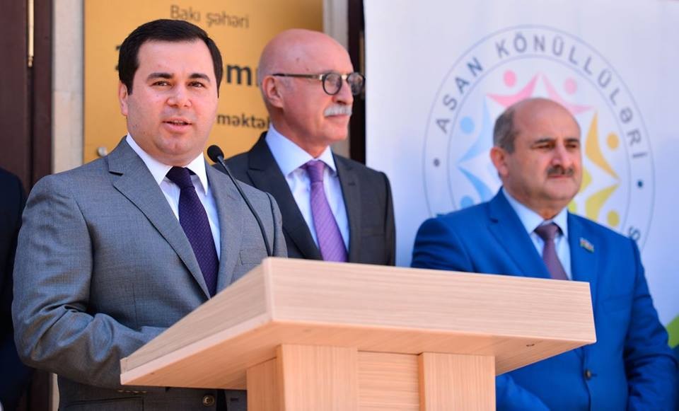 'Məktəblinin dostu' şagirdlərin ən yaxın dostuna çevrilib - Fərhad Hacıyev