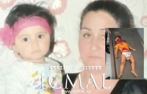 Gecə Füzuli rayonunda şəhid olan 2 yaşlı ZƏHRANIN ÖLÜMÜNDƏN SONRA FOTOSU - ERMƏNİ VƏHŞİLİYİ