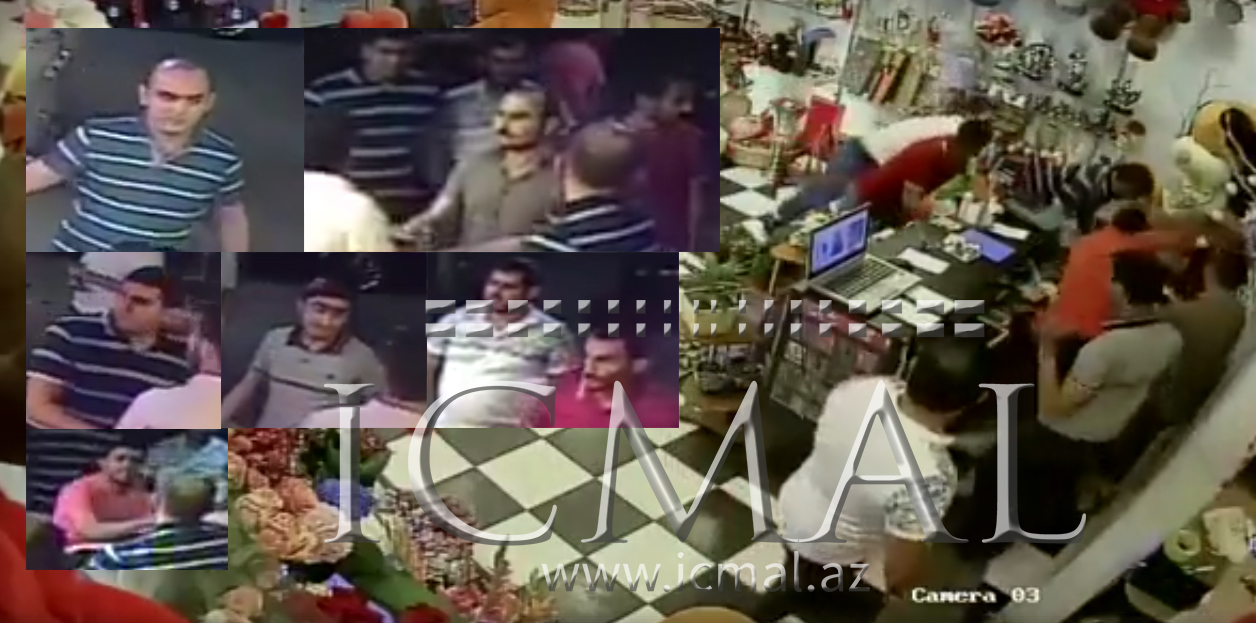 GƏNCƏDƏ DƏHŞƏT: 10 NƏFƏR GÜL DÜKANINA DAXİL OLARAQ SATICINI ÖLÜMCÜL BELƏ DÖYDÜLƏR - ŞOK VİDEO