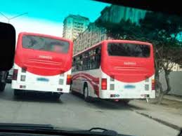 Yararsız avtobusla sərnişin daşınır - VİDEO