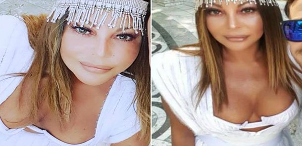 Aygün Kazımovadan qalmaqallı geyim (FOTO)