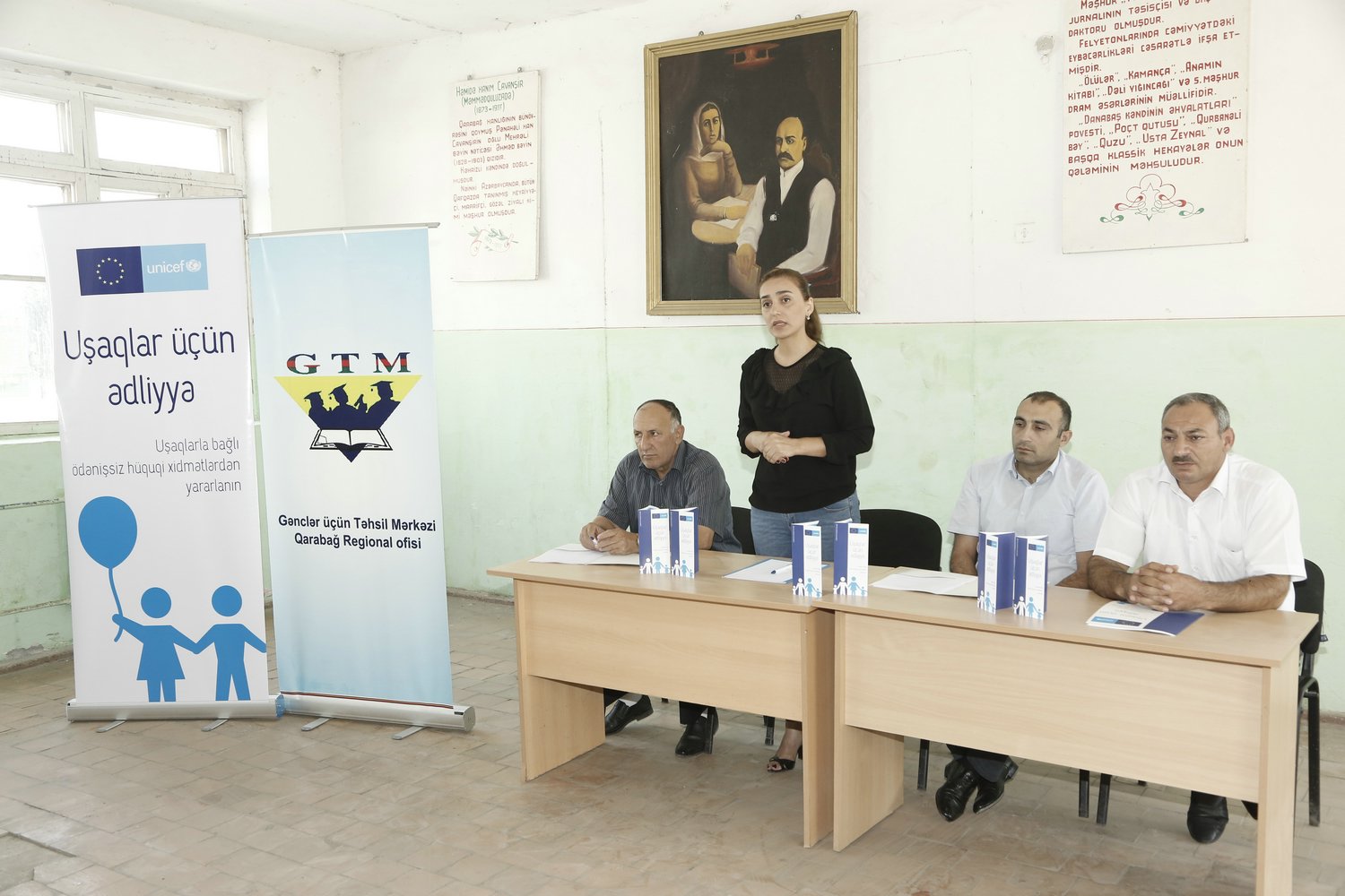 Gənclər təşkilatı Qarabağda 40 qaçqın və məcburi köçkün ailəyə hüquqi yardım etdi