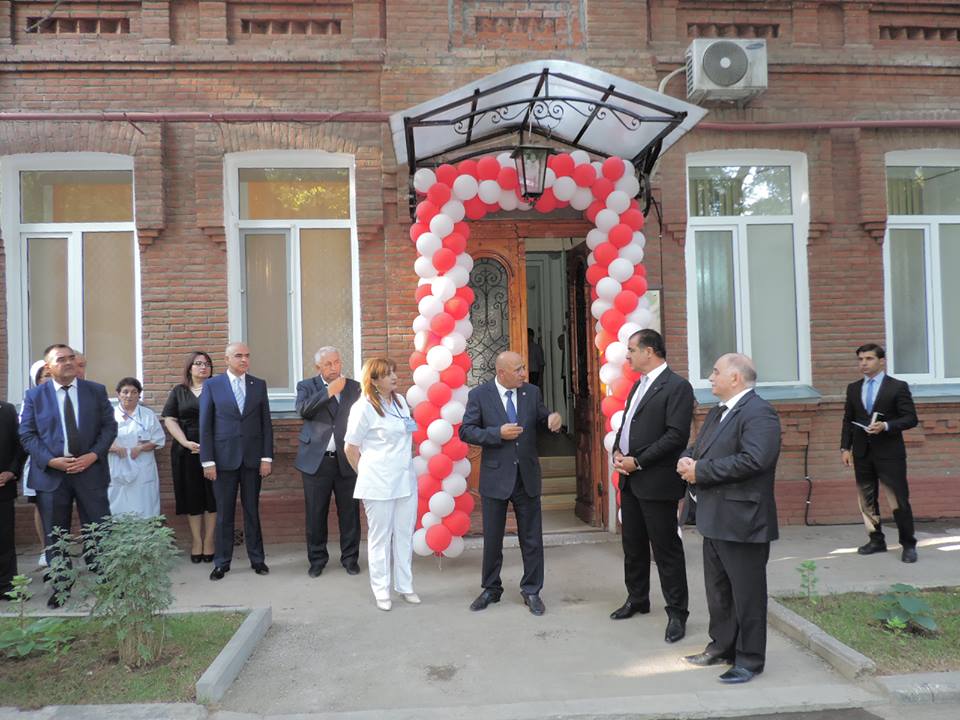 Gəncə şəhər Endokrinoloji xəstəxananın əsaslı təmirdən sonra açılışı olub