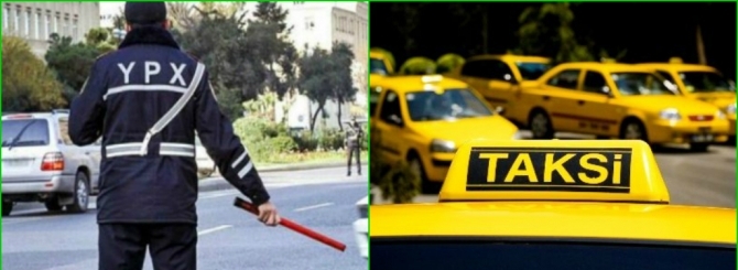Sükan arxasında sifariş qəbul edən taksi sürücüləri - onları cərimə gözləyir (VİDEO)