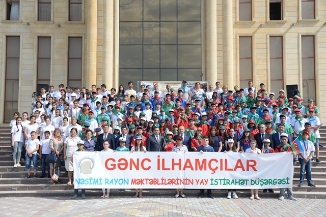 Nəsimili «Gənc İlhamçılar»ın Qubadakı yay düşərgəsində istirahəti başa çatıb