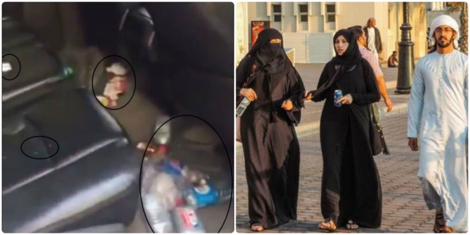 Bakıda ərəb turist icarəyə götürdüyü lüks avtomobili bu vəziyyətdə qaytardı (VİDEO)