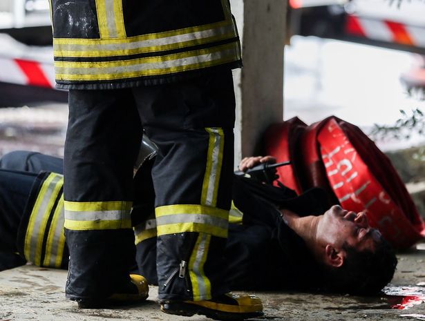 Yasamaldakı yanğın şəkillərdə – FOTO