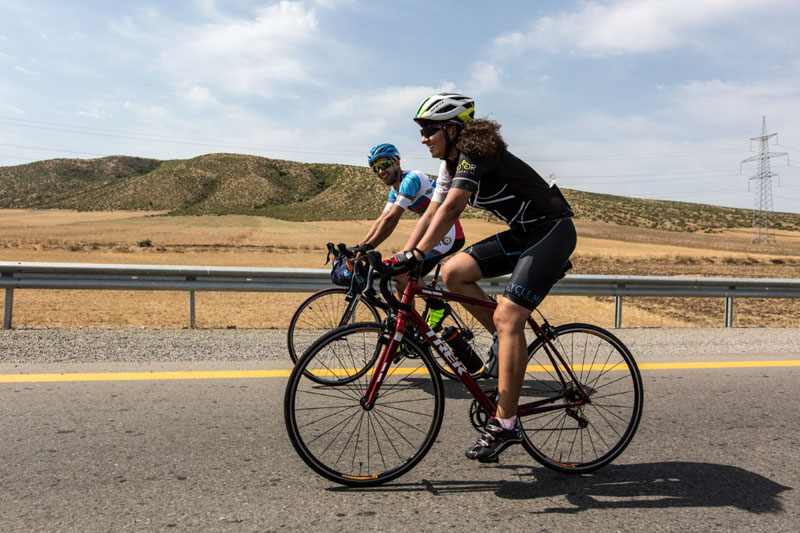 Həvəskar xanım velosipedçilərin yürüşü keçirilib