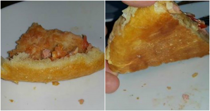 Bakının mərkəzində Pizza adı ilə bunu satdılar... - FOTOLAR