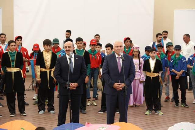 Nəsimili «Gənc İlhamçılar»ın Şəki şəhərində yay düşərgəsində istirahəti başa çatıb