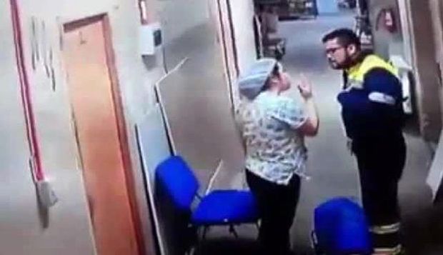 Xəstəxanada hamilə qadına qarşı ağılalmaz vəhşilik - VİDEO