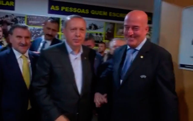 Azərbaycanlı hakim-inspektor Ərdoğanla görüşdü - Foto+Video