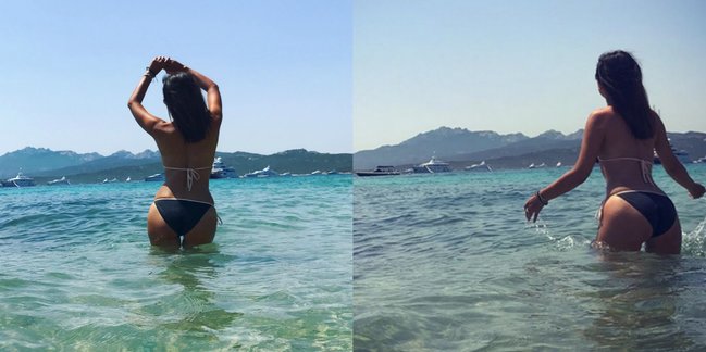 Azərbaycanlı modelin dənizdə YARIÇILPAQ FOTOLAR YAYILDI