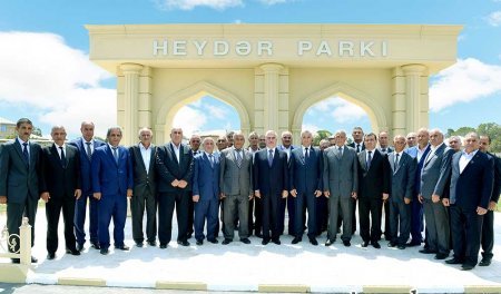 Nehrəm kəndində Heydər Parkı istifadəyə verilib