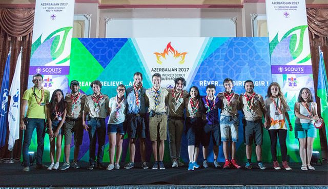 Azərbaycanda 13-cü Dünya Skaut Gənclər Forumu кeçirilir - Fotolar