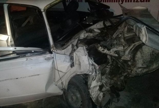 Bakı yaxınlığında dəhşətli qəza: İki ölü, beş yaralı – YENİLƏNİB + FOTO