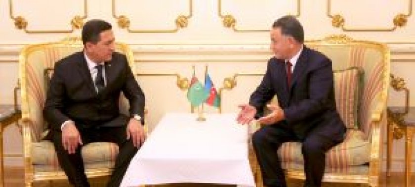 Ramil Usubov Türkmənistan daxili işlər nazirini qəbul edib