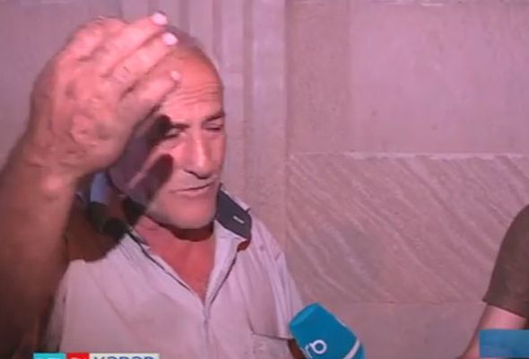 Qazaxda reyddə gərgin anlar – VİDEO