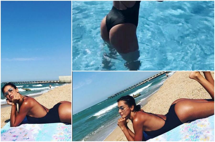 Azərbaycanlı modeldən qalmaqallı görüntülər