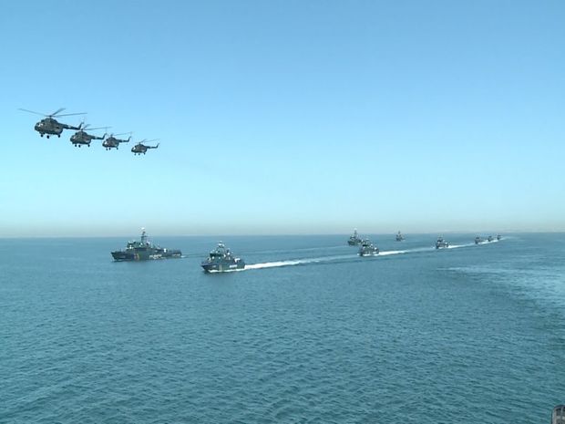 Sərhəd Xidməti genişmiqyaslı təlim keçirib - FOTO